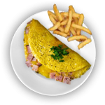 Kid's Omelette & Chips 