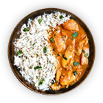 Kid's Chicken Korma & Fried Rice 